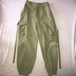 Army green sweatpants
